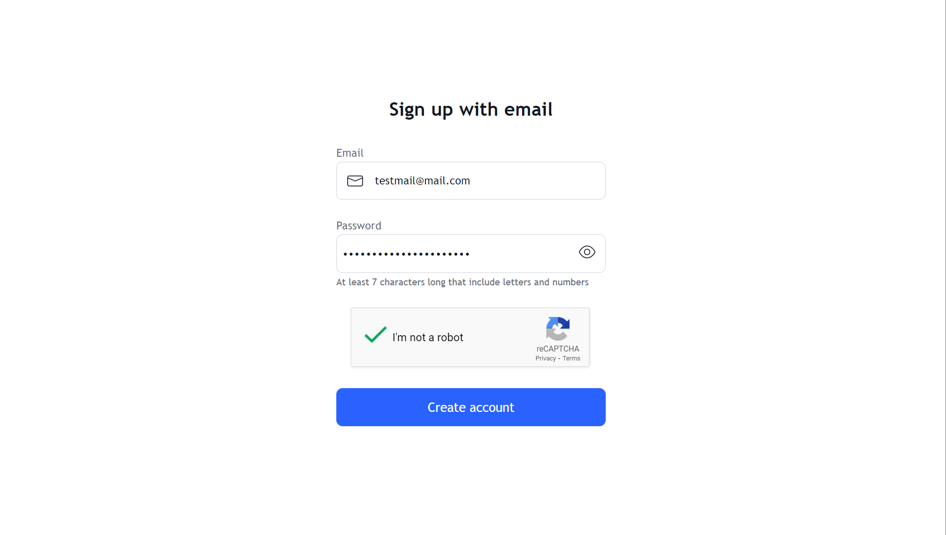 Email Signup